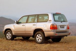 Premium Toyota Land Cruiser Prado available to rent a car Rwanda style for independent overland travel